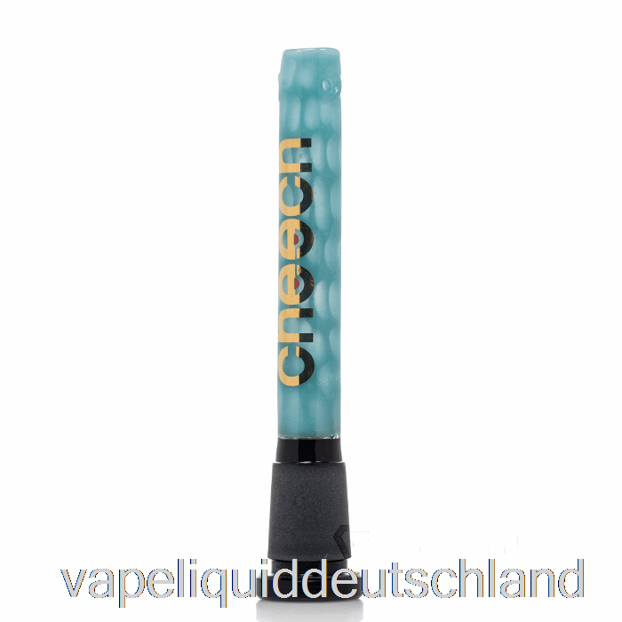 Cheech-Glas 4-Zoll-Waben-Downstem Hellblaue Vape-Flüssigkeit